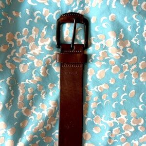 Leather Fossil belt